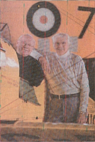 Alex Matheson and Jack Stacy with Tiger Moth