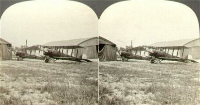 U.S. Observation Plane on West Front - France